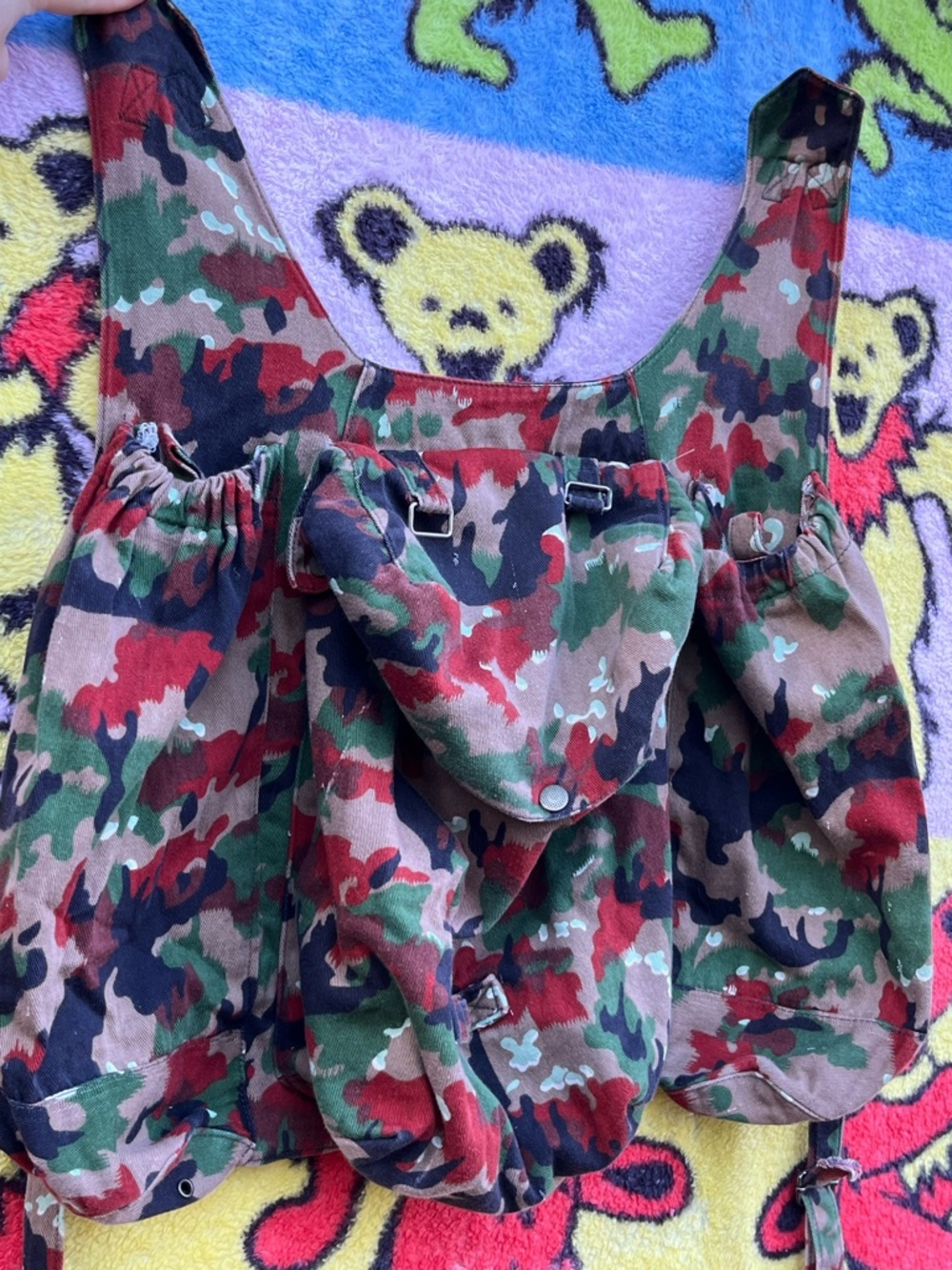 Authentic Swiss Army M70 Alpenflage Camo Rucksack Backpack Surplus